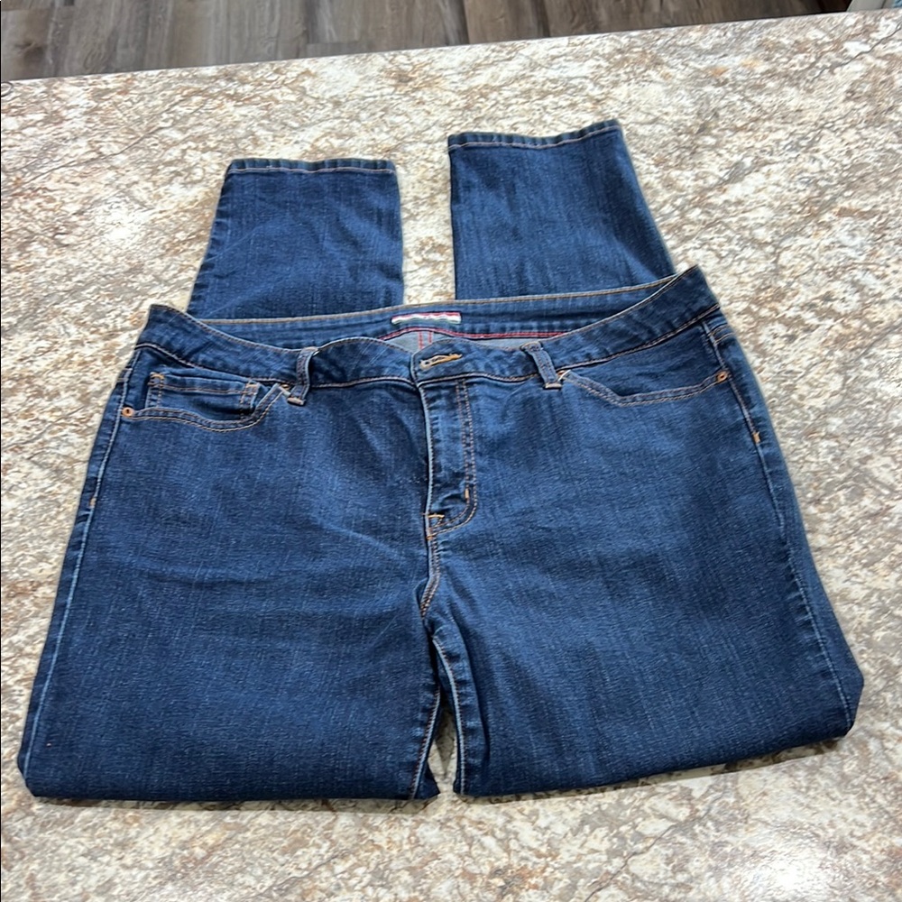 Tommy Hilfiger Women's Indigo Straight Leg Jeans